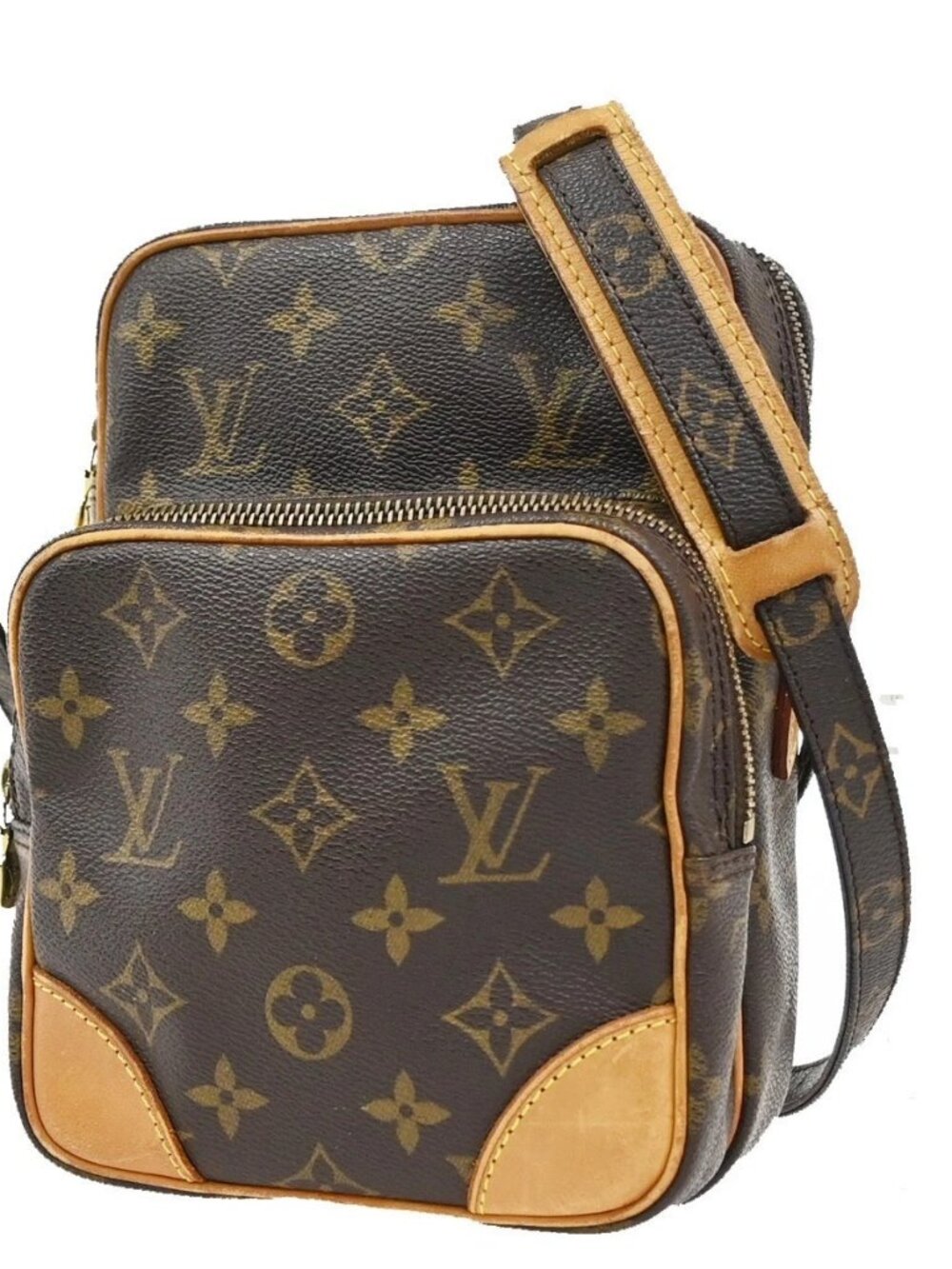 LOUIS VUITTON Amazon Crossbody Shoulder Bag Monogram Leather BN - Picture 1 of 16